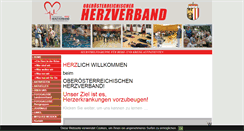 Desktop Screenshot of herzverband-ooe.at